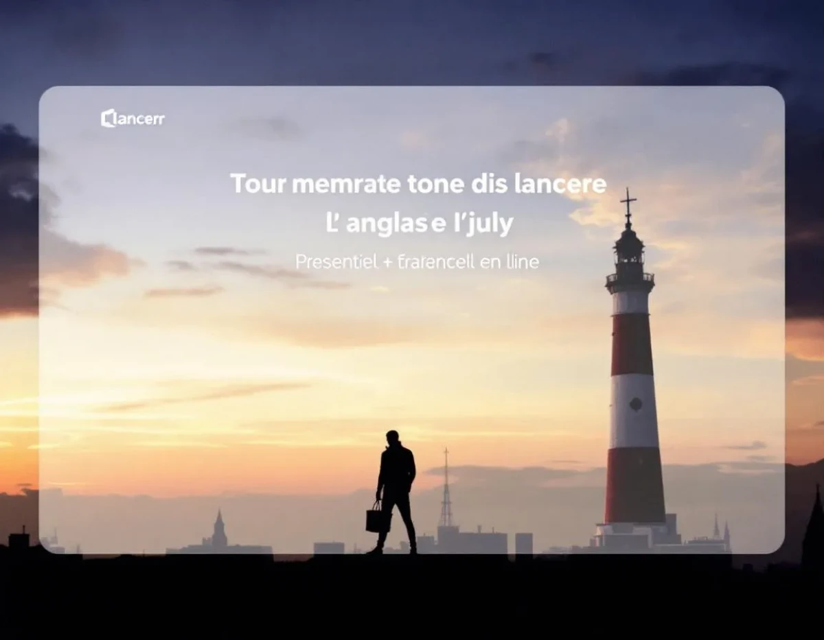 Lancer une offre de formation hybride pour apprendre l'anglais (présentiel + en ligne)