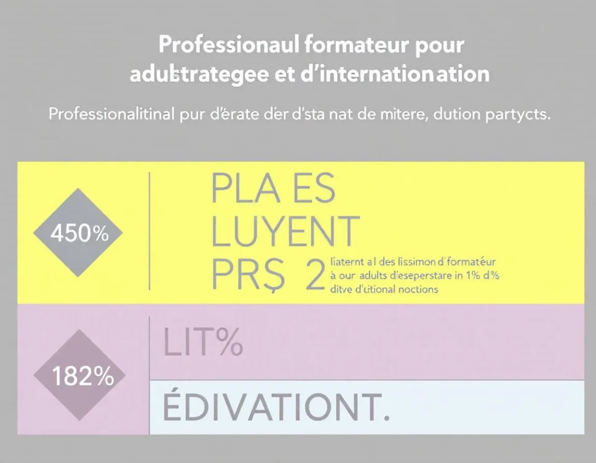 Titre professionnel formateur pour adulte et stratégie d'internationalisation