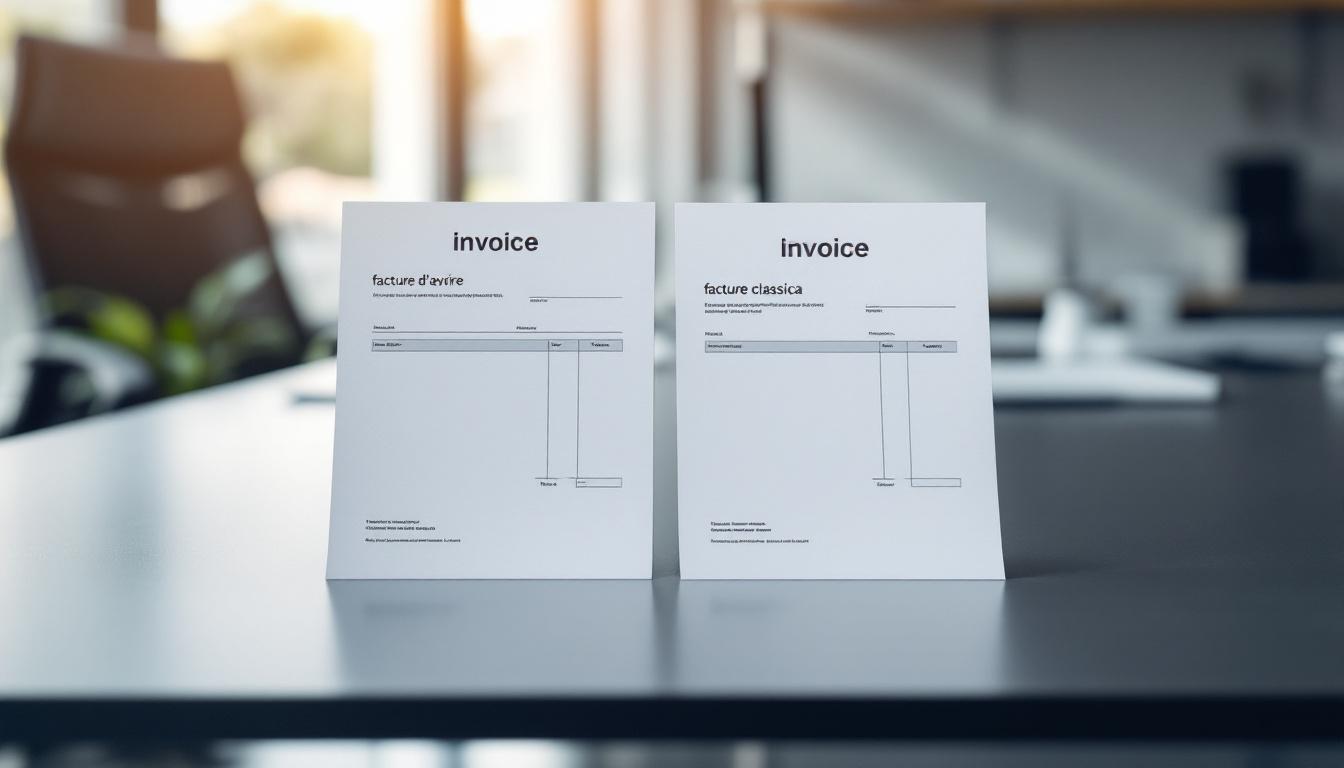 Factures d'avoirs vs factures classiques : les différences